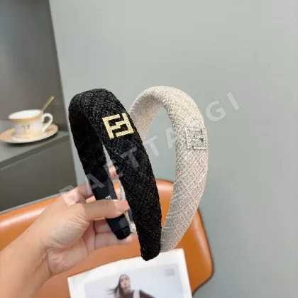 펜디 심플 레트로 헤어밴드 185004