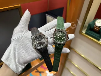 파텍필립 아쿠아넛 5168 G 자동 그레이 다이얼 PPF 공장 레플리카 44183 Patek Philippe