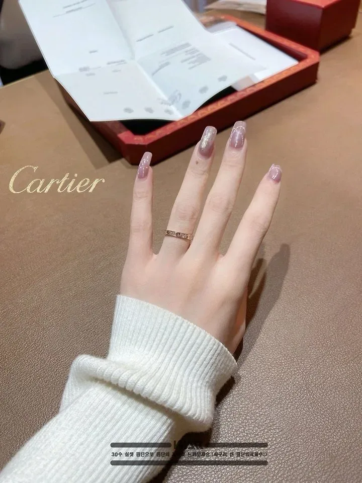 [C*RTIER] 러브 비쥬 다이아 반지링 이미지 8